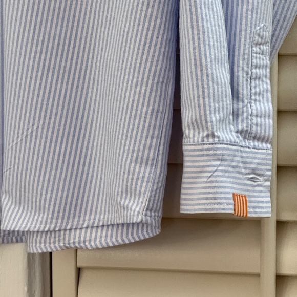 Whataburger Striped Button Down Manager Uniform Shirt XL - Picture 5 of 10